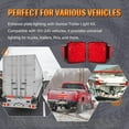 Complete LED Trailer Light Kit, Super Bright Submersible Boat Light Kit
