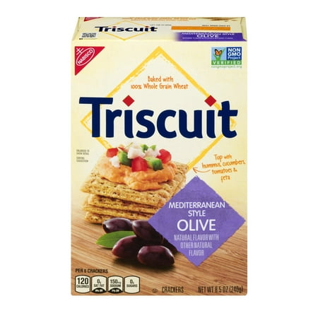 UPC 044000051396 product image for Nabisco Triscuit Mediterranean Style Olive Crackers, 8.5 Oz. | upcitemdb.com