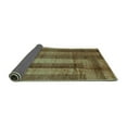 thumbnail image 2 of Ahgly Company Indoor Round Abstract Turquoise Blue Contemporary Area Rugs, 8' Round, 2 of 4