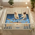 thumbnail image 2 of WOBOGO Halloween Pumpkins Baby Playmats Extra Large Waterproof Rollable Activity Pads for Toddlers 50×50inch, 2 of 7