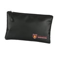 thumbnail image 1 of Fireproof Document Bag Silicone Coated Fiberglass Money Bag Pouch Holder Fire Resistant with Zipper Closure Storage for File Jewelry Valuables, Small Size, 1 of 6