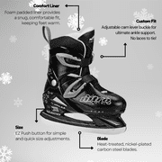 Lake Placid Nitro 8.8 Boy's Adjustable Ice Skates
