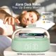 thumbnail image 2 of Reloj despertador con altavoz Bluetooth FREEFISH con cargador inalámbrico, 2 of 8