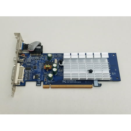 Gs Video - Refurbished Gigabyte Nvidia GeForce 7200 GS 256MB DDR2 PCI Express x16 Desktop Video Card