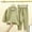 Green, variant on Kids Boys Girls Loungewear Sets Thermal Warm Underwear Set Comfy Home Wear Long Sleeve Tops And Elastic Waisted Bottoms Pants 2 Piece Fall Winter Outfit Clothes Purple 7-8 Years