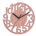 thumbnail image 2 of Reloj de pared redondo Relojes de madera Reloj decorativo para el hogar para el dormitorio de la sala de estar Likrtyny 1gm8aq5hv3ev2fd3, 2 of 7