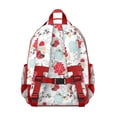 thumbnail image 3 of Pioneer Flower Floral Print Pattern Backpack for School,Cute School Bag,Schoolbag with Adjustable Shoulder Straps & Padded Back,15.25"x11.5"x5.25", 3 of 5