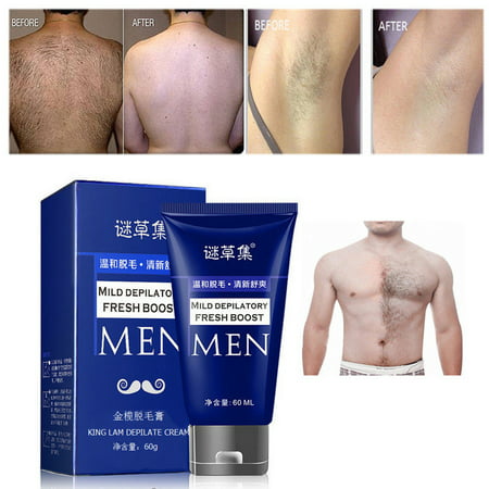 Man's Permanent Body Hair Removal Cream Hand Leg Hair Loss Depilatory (Best Permanent Hair Removal At Home)