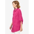 thumbnail image 3 of Woman Within Plus Size Cotton Gauze Bigshirt, 3 of 6