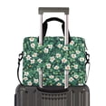 thumbnail image 2 of FORMRS 16" Laptop Bag Carrying Sleeve Case with Handle Travel Shoulder Briefcase, Small White Flowers, 2 of 8