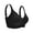 black111, variant on Womens Seamless Bras No Underwire with Support Wireless Push Up Full Coverage Bralette Comfortable Everyday Bras Back Fat Smoothing T-Shirt Bra