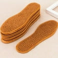 thumbnail image 5 of Visland Soft Faux Wool Felt Winter Warm Shoe Boot Insoles - Faux Wool Felt Insert for Men and Women, 5 of 12