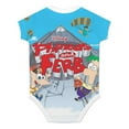 thumbnail image 2 of Phineas And Ferb Baby Boy Girl Short Sleeve Rompers Bodysuit One Piece Jumpsuit Summer Outfit, 2 of 8