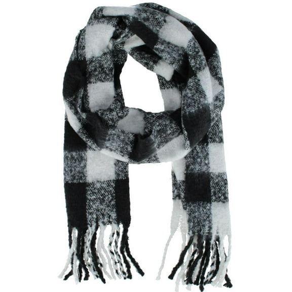 David & Young Thick Buffalo Plaid Winter Scarf (Women)
