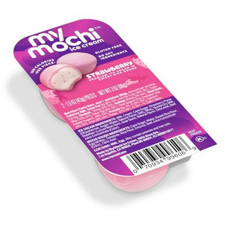 My Mochi Strawberry Ice Cream 3 Ounce — 12 per case