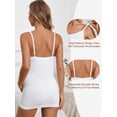 thumbnail image 7 of Athlemo Maternity Samleess Slip Dress Sleeveless Adjustable Shoulder Strap Bodycon Dress, 7 of 7