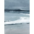 thumbnail image 2 of Barnes, Victoria 19x24 Gold Ornate Wood Framed with Double Matting Museum Art Print Titled - Sea Lines I, 2 of 4