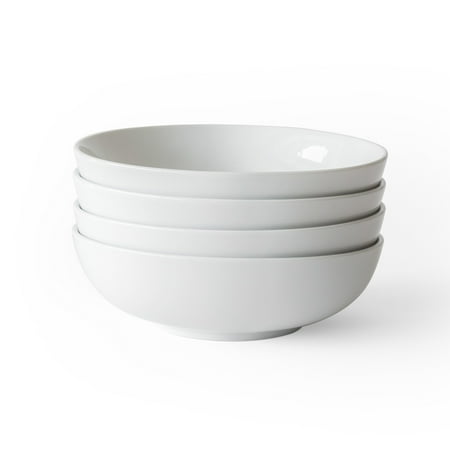 Legacy Pasta Bowl - Better Homes & Gardens Porcelain Round Pasta Bowls, Set of 4