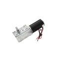 thumbnail image 1 of Thinsony for Micro DC Worm Gear Box Motor High Torque Speed Reduce 12V 470RPM, 1 of 6
