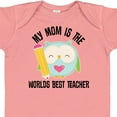 thumbnail image 4 of Inktastic Teacher Mom School Owl Girls Baby Bodysuit, 4 of 5