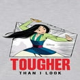 thumbnail image 3 of Disney Mulan - Tougher Than I Look - Juniors Fitted Graphic T-Shirt, 3 of 5