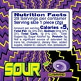 thumbnail image 4 of 6 Pack | Mentos Sugar Free Sour Gum, Grape, 28 Pieces, 4 of 6