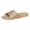 Khaki, variant on Mostsola Slippers for Women Flat Sandals Indoor Outdoor Beach Shoes Trendy Casual Slip on Shoes