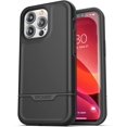 thumbnail image 1 of Encased Rebel Series Designed for iPhone 13 Pro Max Case Protective Heavy Duty Phone Case (Black), 1 of 5