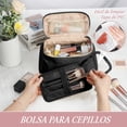 thumbnail image 4 of Bolsa de Cosmeticos de Viaje Para Mujer,Bolsa Cosmetiquera Con Asas,Neceser de Viaje Impermeable,Multifuncional Bolsa de Maquillaje Portátil,Makeup Bag de Gran Capacidad, 4 of 9
