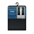 thumbnail image 4 of Eclipse Draft Stopper Room Darkening Fleece Lined Rod Pocket, Single Curtain Panel, Black, 42" W x 63" L, 4 of 11