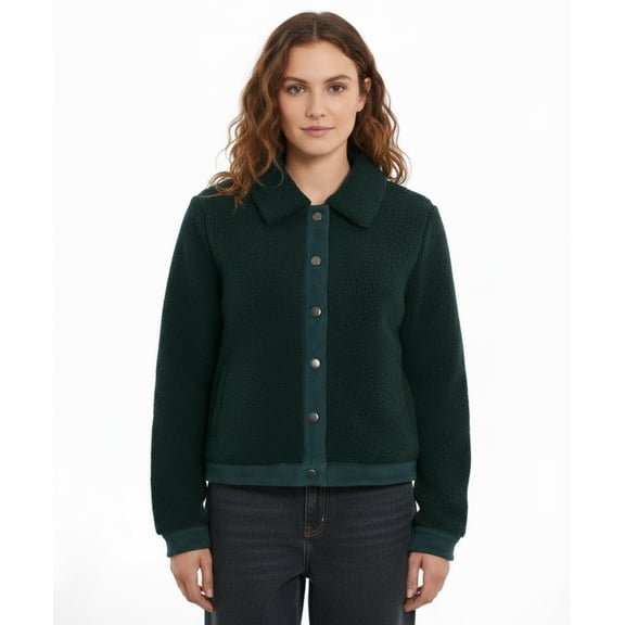 Skies Are Blue Faux Shearling Jacket