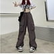 thumbnail image 1 of Pantalones de paracaídas holgados para hombres y mujeres, ropa de calle Y2K, ropa técnica de carga coreana Harajuku, pantalones de chándal de pierna ancha, ropa de Joggers, 1 of 4