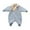 Blue, variant on Huanglei Baby Romper Bear Snowsuit Winter Unisex Children Hooded Jumpsuit Bodysuit Outwear ,0-3 Months ,Beige