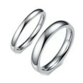 thumbnail image 4 of 2/3/4/6/8mm Silver Band Men Women's 316L Stainless Steel Engagement Ring Sz 5-13, 4 of 9