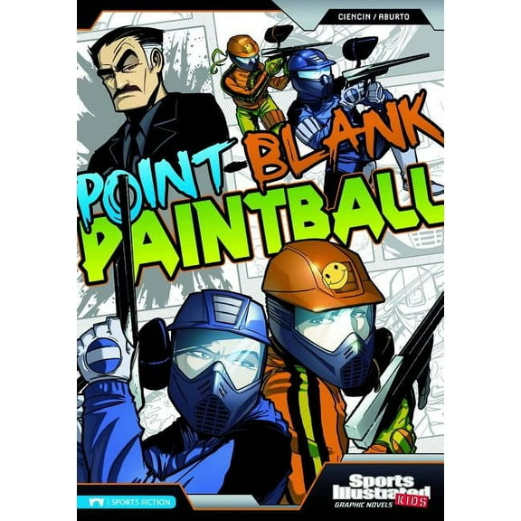 Sports Illustrated Kids Graphic Novels Point-Blank Paintball, (Paperback)