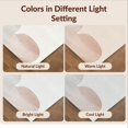 thumbnail image 7 of Design&I 4'x6' Washable Area Rug Beige Neutral Abstract Watercolor Gradient Contemporary Large for Home Office, Under Desk, Snag-Free Skid-Resistant Medium, 7 of 7
