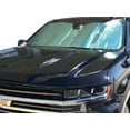 thumbnail image 2 of HeatShield, The Original Windshield Sun Shade, Custom-Fit for Chevrolet Silverado HD Truck (Crew Cab) w/ Sensor 2020, Silver Series, 2 of 4
