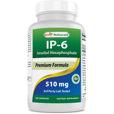 Jarrow Formulas IP6, 500mg, 120 Caps, Inositol Hexaphosphate for ...