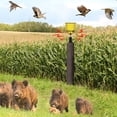 thumbnail image 4 of Jabalí Persiguiendo Solar Repelente Pistola Ladrando Perro Altavoz Alarma Peces Huerto Granja Al Aire Libre (amarillo) 911R Amarillo Versión en Inglés, 4 of 9
