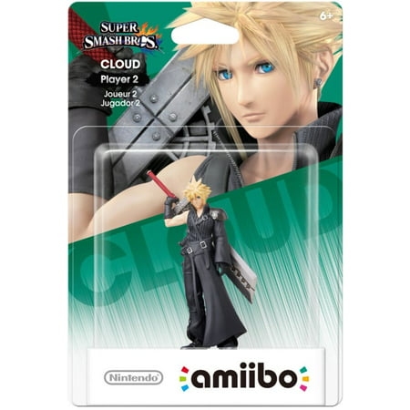 Nintendo - Cloud (Player 2) Amiibo Figure (Super Smash Bros (Best Smash Bros Player)