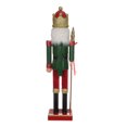 thumbnail image 5 of HOLIDAY TIME PL Christmas 33 in RED/GRN NUTCRACKER Home Decoration, 5 of 5
