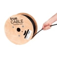 thumbnail image 1 of Cable Ethernet TRUE CABLE Cat6 para exterior blindado de 152 m, 1 of 5