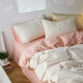 thumbnail image 2 of Namzi Bed Sheets Set, Bedding Sheets Pillowcases Kit, Twin Bed Set, Hotel Bedding, Home Decor(Light Pink), 2 of 5