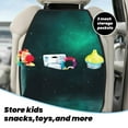 thumbnail image 3 of Uemuo Witch House On The Hill Printed Car Back Seat Protector,2 Pcs Backseat Car Organizer, Kick Mats Back Seat Protector , Back Seat Organizer for Kids, 3 of 8