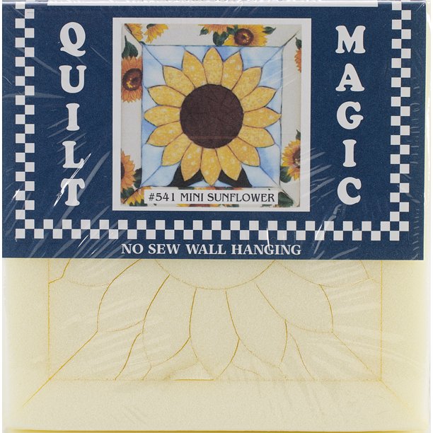 Sunflower Quilt Magic Kit, 6" x 6"