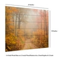 thumbnail image 5 of Patrick Zephyr 'Passing Through The Path' Wood Slat Art 18x22, 5 of 5