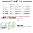 thumbnail image 2 of UPPADA Bras for Women's Convenient Push up Bras Snap Soft Sleep Wirefree Bras Sports Bras no Underwire Plus Size Bras Underwear Daily Wear Comfort Supportive Bra Full Coverage Bras, 2 of 4