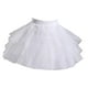 thumbnail image 4 of Crinolina para niña de las flores, enagua de crinolina para niños, enagua sin hueso para boda infantil Blanco M, 4 of 7