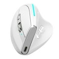 thumbnail image 2 of Mouse ZELOTES F-36 Wireless Vertical 2.4G  Mouse Full Color Light 8 Key Programming Five Movement Speed Game Mouse Built-in 730mah Lithium Battery White, 2 of 7