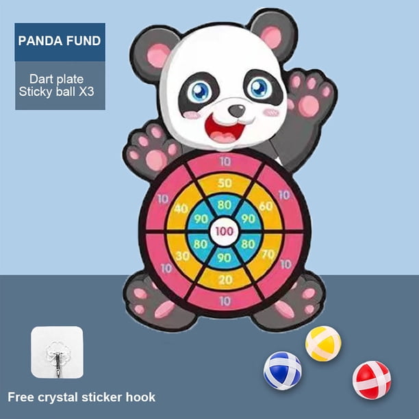 Dardo Diana de dibujos animados para dardos, juguete, mano, ojo, coordinación con gancho para regalo preescolar